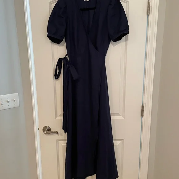 chinese dress ladies Allure Midi Dress - Soft White Linen